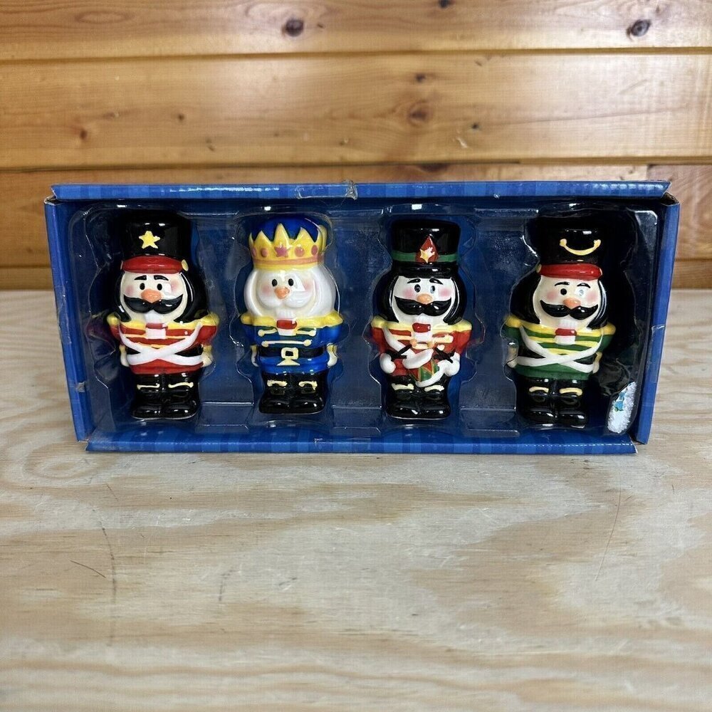 Christmas Nutcracker Place Card Holders Boston Warehouse